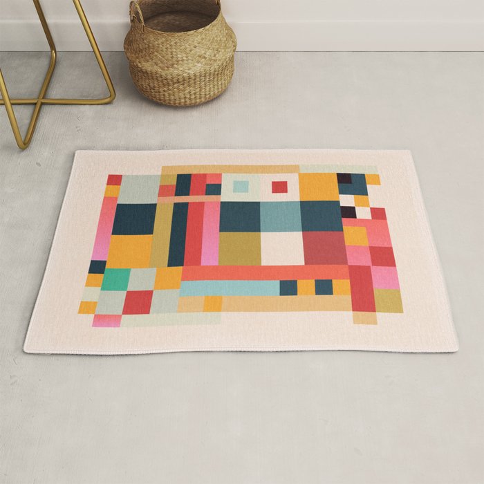 Geometric Abstraction 216 Rug Gallery Image 1