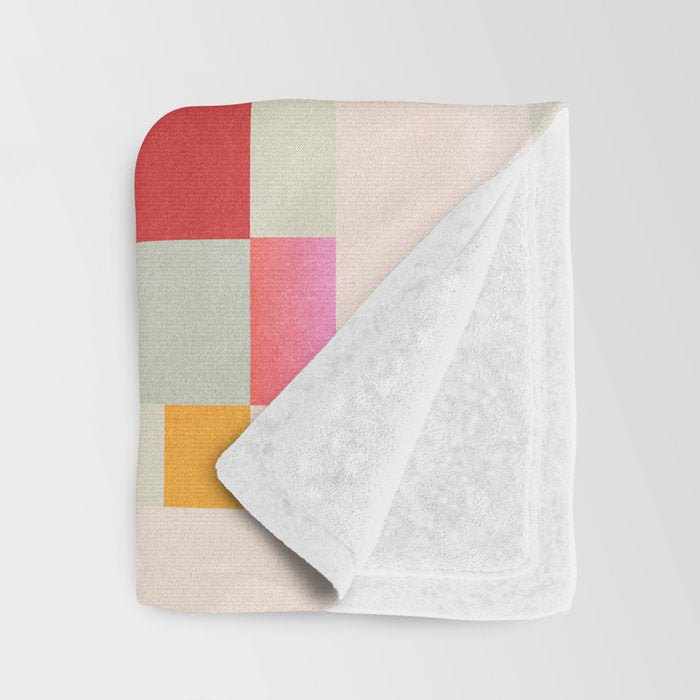Geometric Abstraction 216 Throw Blanket Gallery Image 3