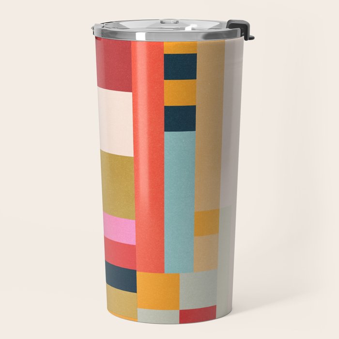 Geometric Abstraction 216 Travel Mug Gallery Image 2