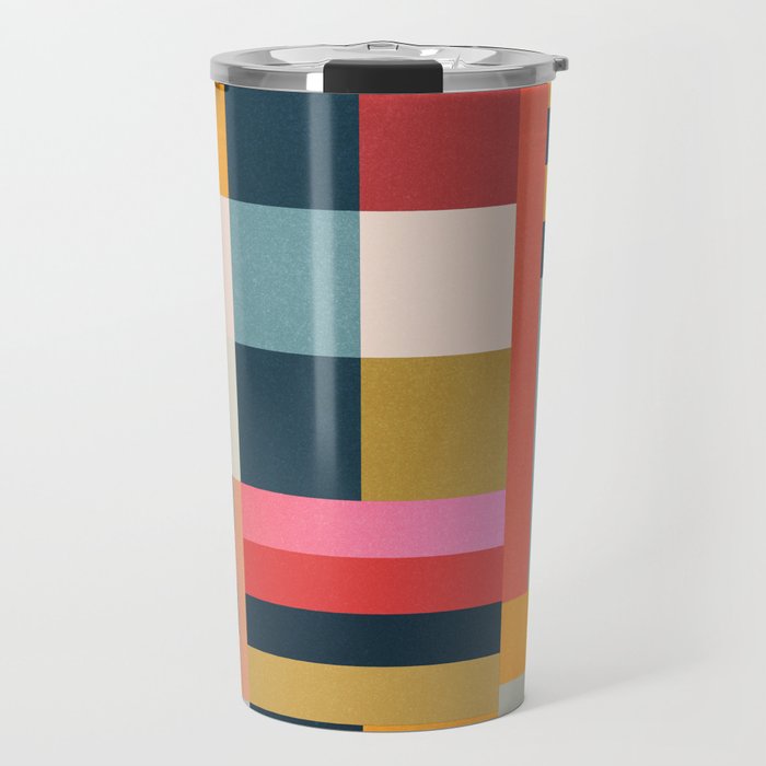 Geometric Abstraction 216 Travel Mug Gallery Image 1