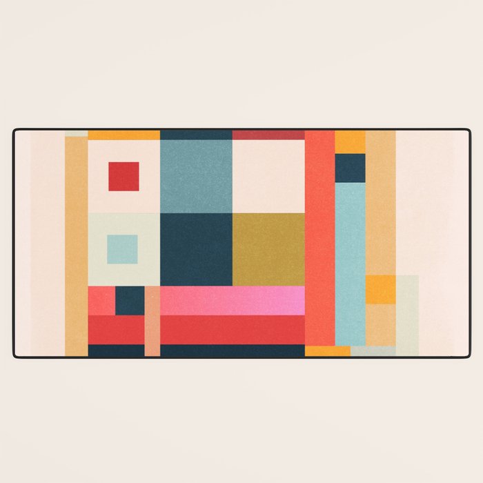 Geometric Abstraction 216 Desk Mat Gallery Image 3