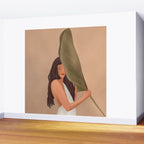 Shade of a Leaf Wall Mural Gallery Image 2