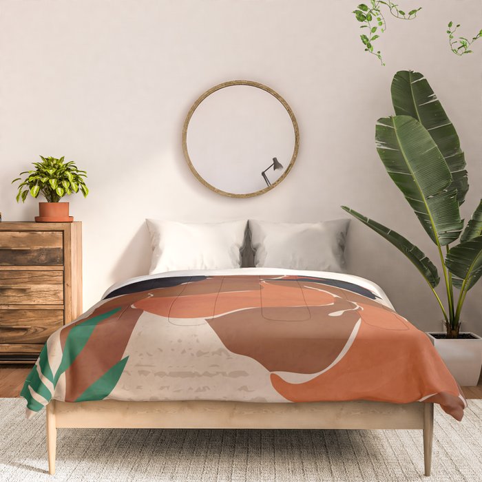Red Sun Comforter Gallery Image 3