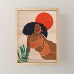 Red Sun Mini Art Print Gallery Image 1