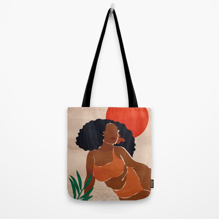 Red Sun Tote Bag Gallery Image 2