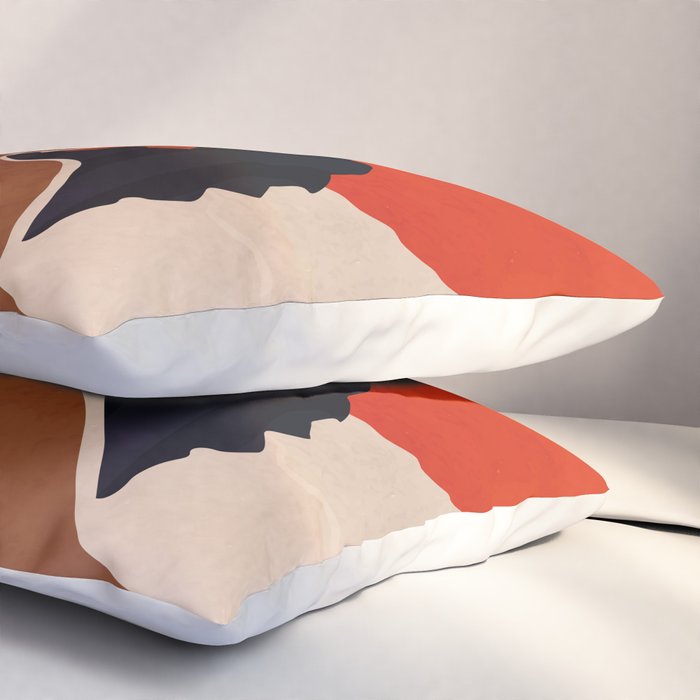 Red Sun Pillow Sham Gallery Image 3