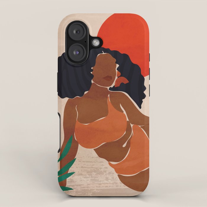 Red Sun iPhone Case Gallery Image 1