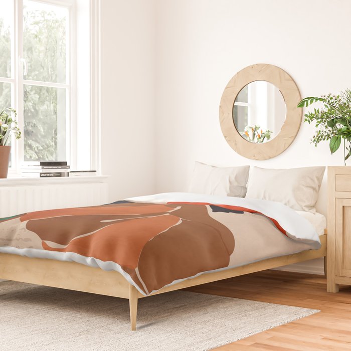 Red Sun Duvet Cover Gallery Image 2