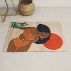 Red Sun Rug Gallery Image 1