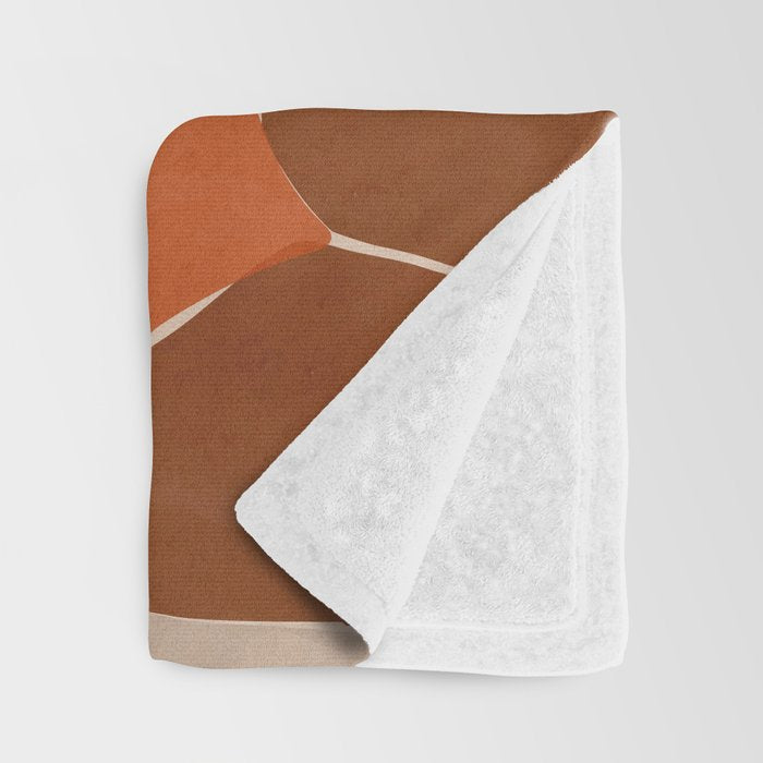 Red Sun Throw Blanket Gallery Image 3