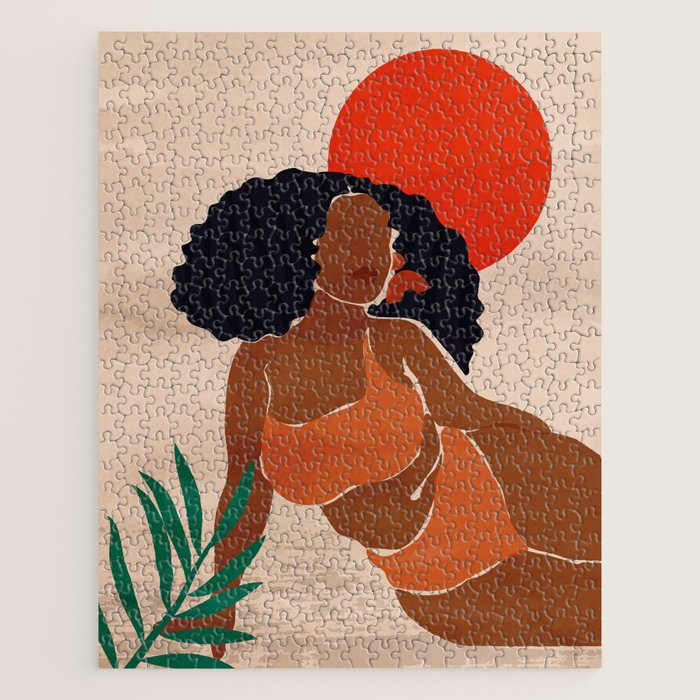 Red Sun Jigsaw Puzzle Gallery Image 1