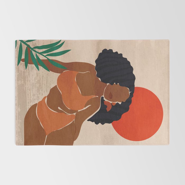 Red Sun Rug Gallery Image 2