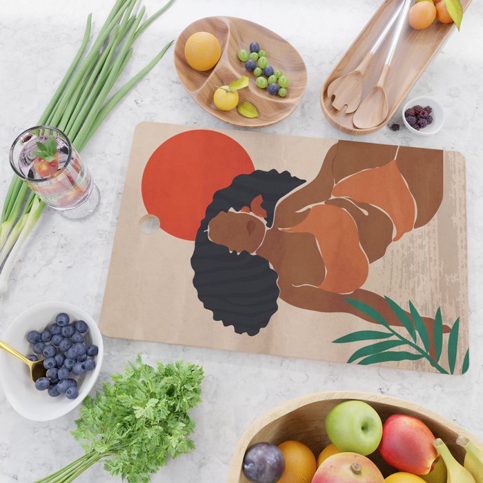 Red Sun Cutting Board Gallery Image 2