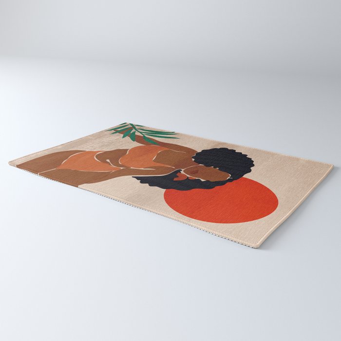 Red Sun Rug Gallery Image 3