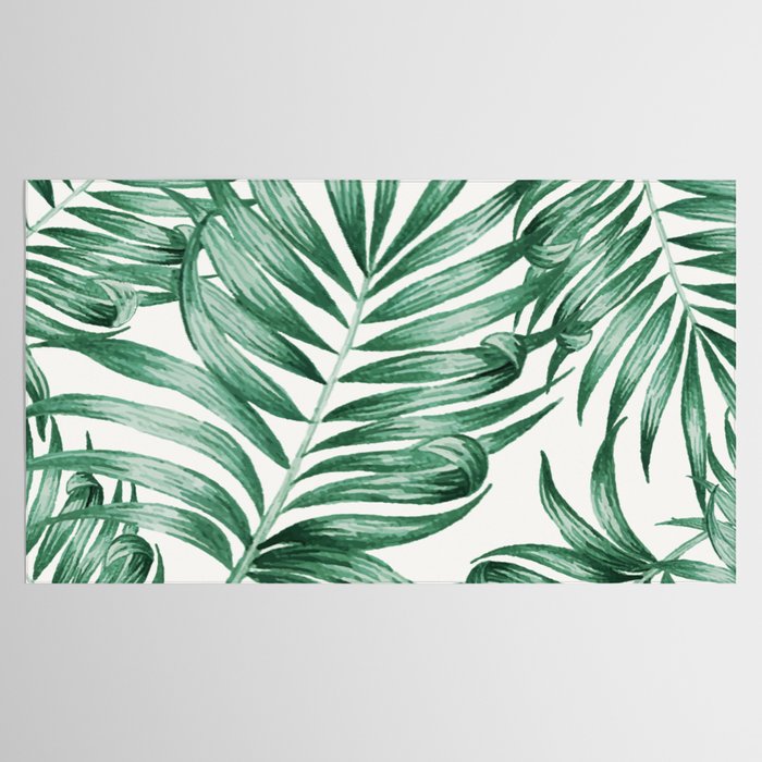 Palm Leaves Tablecloth Gallery Image 2