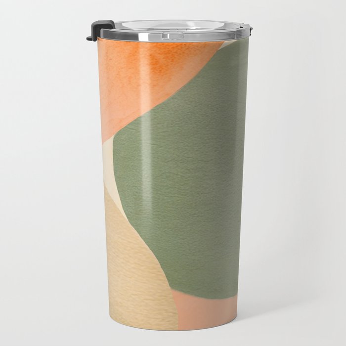 Abstract & Modern Shape Art 1 Travel Mug Gallery Image 3