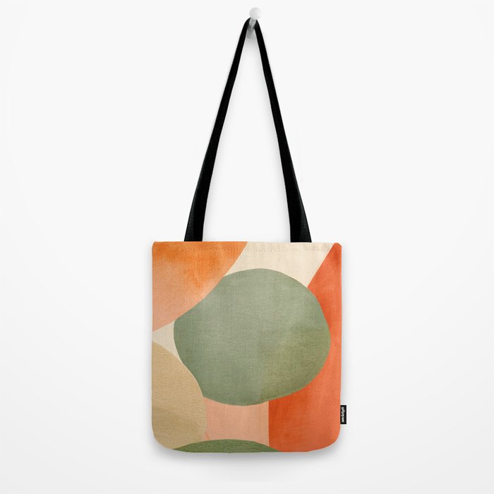 Abstract & Modern Shape Art 1 Tote Bag Gallery Image 2