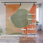 Abstract & Modern Shape Art 1 Wall Mural Gallery Image 1