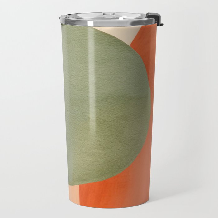 Abstract & Modern Shape Art 1 Travel Mug Gallery Image 2