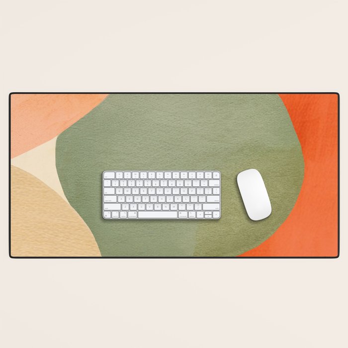 Abstract & Modern Shape Art 1 Desk Mat Gallery Image 1