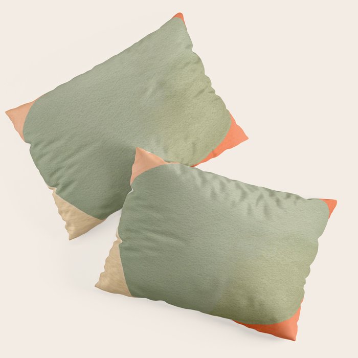 Abstract & Modern Shape Art 1 Pillow Sham Gallery Image 1