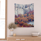 Autumn in New York - Travel Photography Wall Tapestry Gallery Image 2