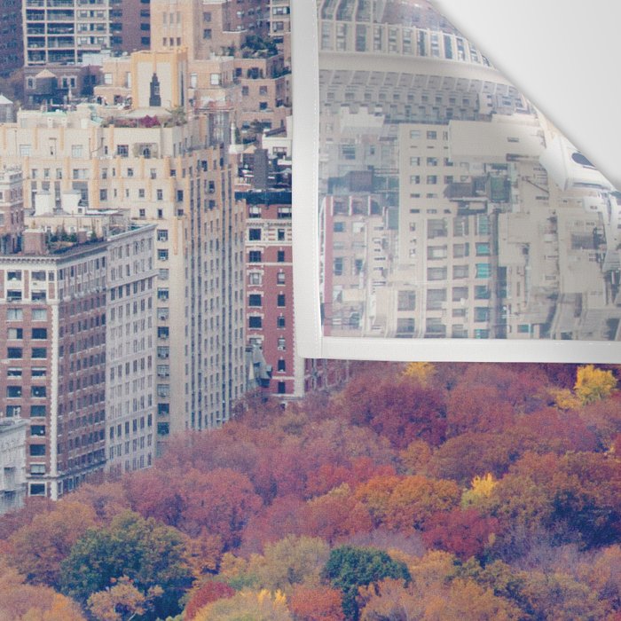 Autumn in New York - Travel Photography Wall Tapestry Gallery Image 3