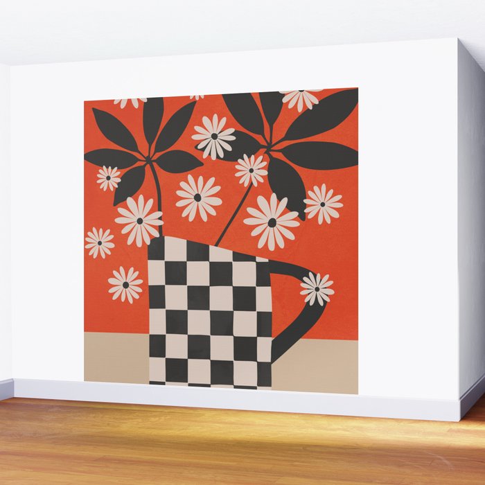Daisy Daydreams 5 Wall Mural Gallery Image 2