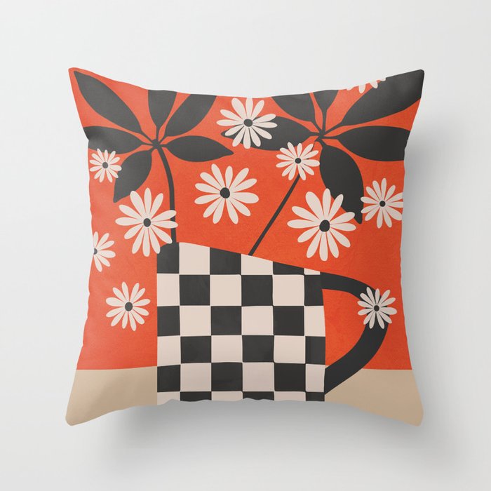 Daisy Daydreams 5 Throw Pillow Gallery Image 6