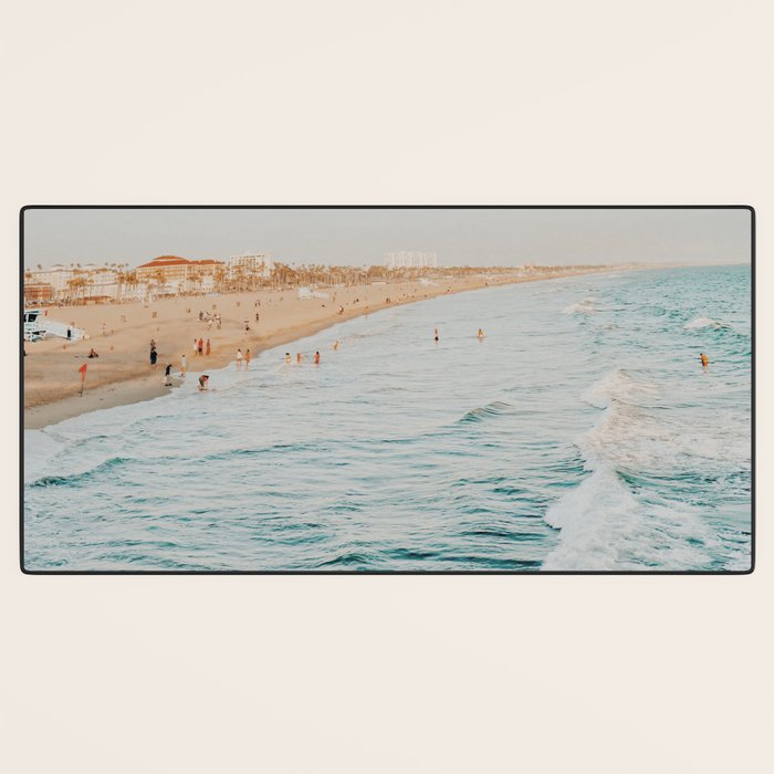 santa monica iv -  california Desk Mat Gallery Image 3