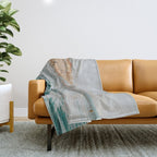 santa monica iv -  california Throw Blanket Gallery Image 1