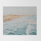 santa monica iv -  california Throw Blanket Gallery Image 2