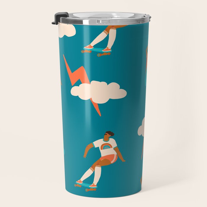 Skateboard girls Travel Mug Gallery Image 3