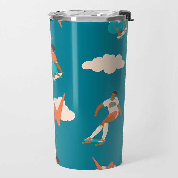 Skateboard girls Travel Mug Gallery Image 2