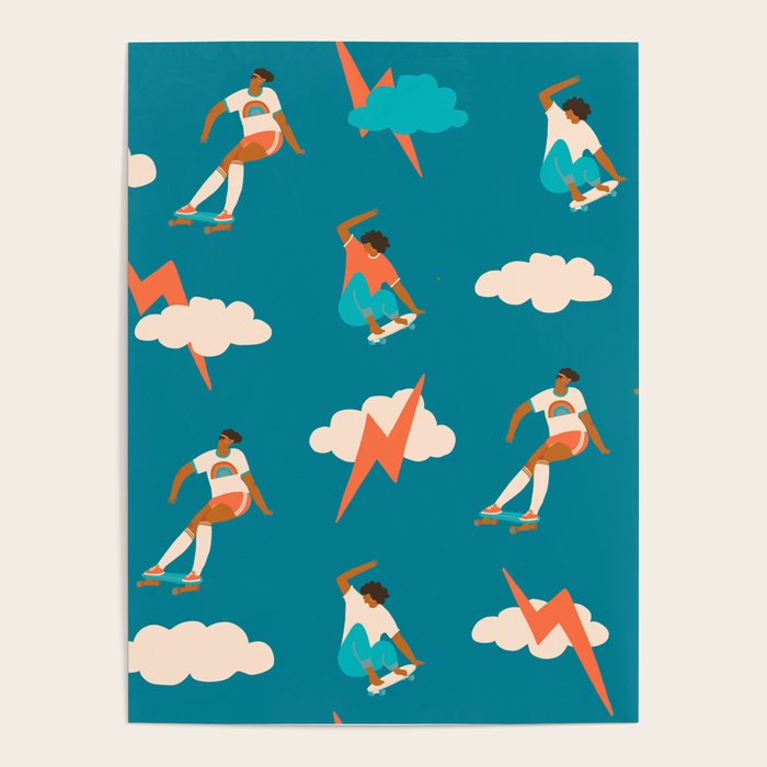 Skateboard girls Poster Gallery Image 4