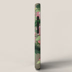 Happy peony medium gray background iPhone Case Gallery Image 2
