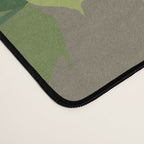 Happy peony medium gray background Desk Mat Gallery Image 4
