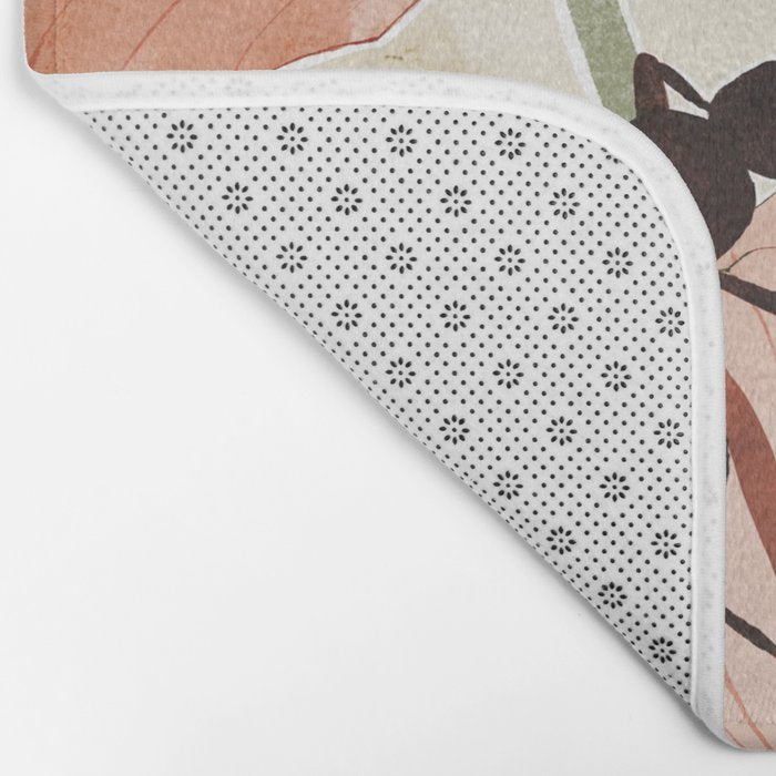 Roses and insects Bath Mat Gallery Image 2