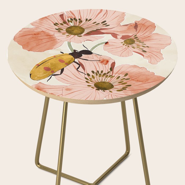 Roses and insects Side Table Gallery Image 2
