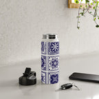 Talavera Mexican Tile - Porcelain Palette Water Bottle Gallery Image 5