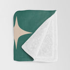 Slither - Green Throw Blanket Gallery Image 3