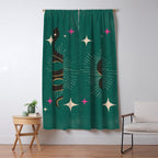 Slither - Green Window Curtain Gallery Image 5