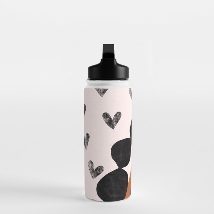 Boho Valentine Braids Water Bottle Gallery Image 3