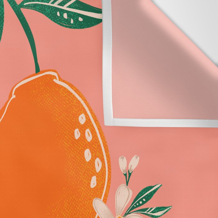 Fresh tangerines Wall Tapestry Gallery Image 3