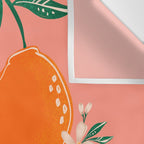 Fresh tangerines Wall Tapestry Gallery Image 3