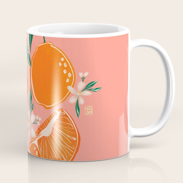 Fresh tangerines Coffee Mug Gallery Image 1