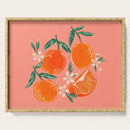 Fresh tangerines Serving Tray Gallery Image 1