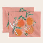 Fresh tangerines Placemat Gallery Image 1