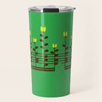Music notes garden Travel Mug Gallery Image 1