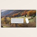 Italian Dolomites in Autumn Travel Photography Desk Mat Gallery Image 1
